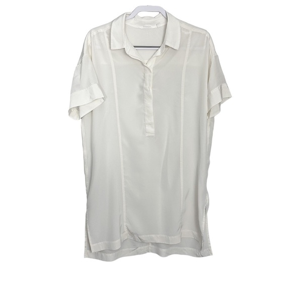 Athleta Silk Popover Tunic Top - Picture 2 of 8